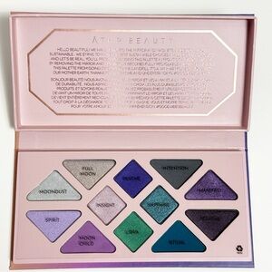 ATHR Beauty Moonlight Crystal Gemstone Eyeshadow Palette | 12 Shades NEW